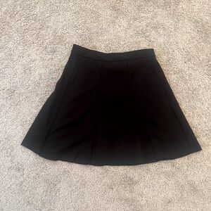 Black monteau skirt with zipper size small